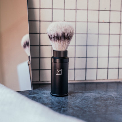 Rasierpinsel Aluminium schwarz (Rasierpinsel) kaufen bei Linkreich – Jetzt entdecken!