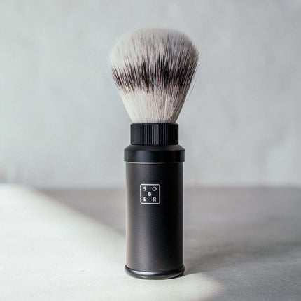 Rasierpinsel Aluminium schwarz (Rasierpinsel) kaufen bei Linkreich – Jetzt entdecken!