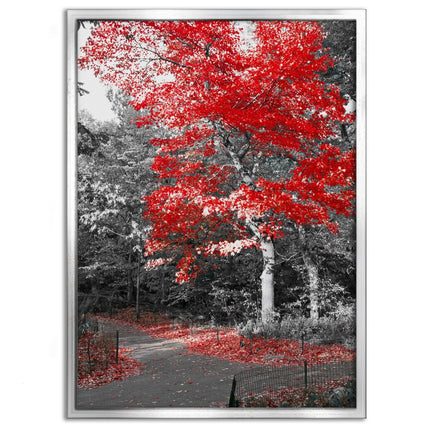 Red Autumn - Leinwandbild Landschaft (Canvas) kaufen bei Linkreich – Jetzt entdecken!