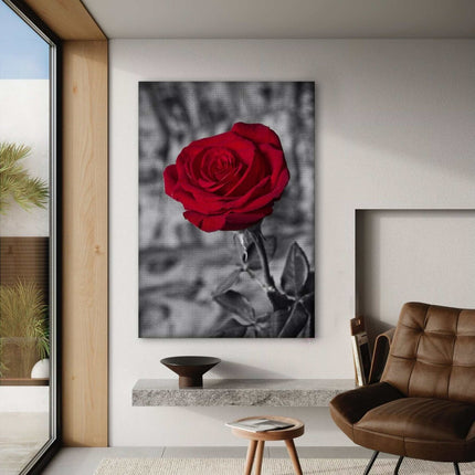Red Rose - Leinwandbild Landschaft (Canvas) kaufen bei Linkreich – Jetzt entdecken!