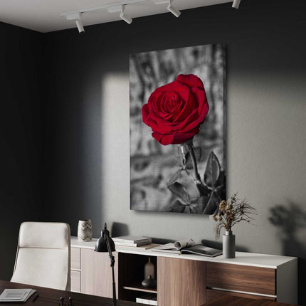 Red Rose - Leinwandbild Landschaft (Canvas) kaufen bei Linkreich – Jetzt entdecken!