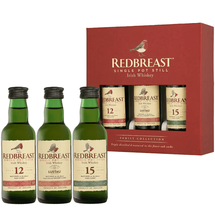 SEO. Redbreast Family Collection 3 x 5 cl (Miniaturen) - Linkreich