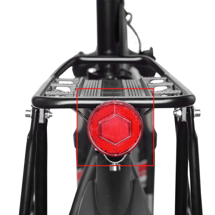 Reflektor hinter dem Fahrradgepäckträger für HJ1008 - 1 (ERSATZTEILE) kaufen bei Linkreich – Jetzt entdecken!