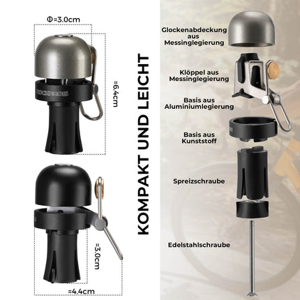 Rennrad Fahrradklinge für 22,2mm Dropbar Lenker (Fahrradklingel) kaufen bei Linkreich – Jetzt entdecken!