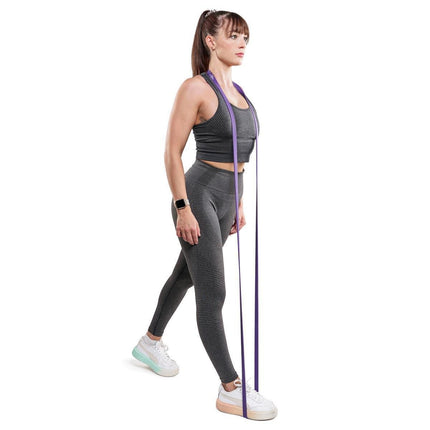 SEO. Resistance Bändern / Fitness Band aus hochwertigem Latex! - Verschiedene Farben - C.P. Sports - K106 - Lila Linkreich