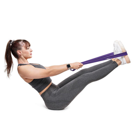 SEO. Resistance Bändern / Fitness Band aus hochwertigem Latex! - Verschiedene Farben - C.P. Sports - K106 - Lila Linkreich