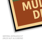 Metall - Alu Dibond (4 mm) / 20 x 20 cm / Ohne Aufhängeset