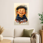 Poster (230 g/m²) / 29.7 x 21 cm (A4) / Ohne Aufhängeset