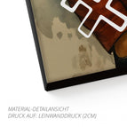 Leinwand (2 cm) / 20 x 20 cm / Ohne Aufhängeset