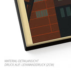 Leinwand (2 cm) / 20 x 20 cm / Ohne Aufhängeset