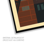 Metall - Alu Dibond (4 mm) / 20 x 20 cm / Ohne Aufhängeset