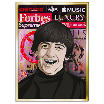 Ringo Starr - Leinwandbild Pop Art (Canvas) kaufen bei Linkreich – Jetzt entdecken!