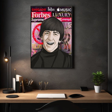 Ringo Starr - Leinwandbild Pop Art (Canvas) kaufen bei Linkreich – Jetzt entdecken!