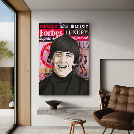 Ringo Starr - Leinwandbild Pop Art (Canvas) kaufen bei Linkreich – Jetzt entdecken!