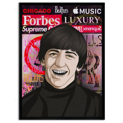 Ringo Starr - Leinwandbild Pop Art (Canvas) kaufen bei Linkreich – Jetzt entdecken!