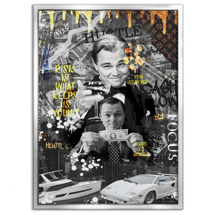 Risk is ... - Leinwandbild Motivation (Canvas) kaufen bei Linkreich – Jetzt entdecken!