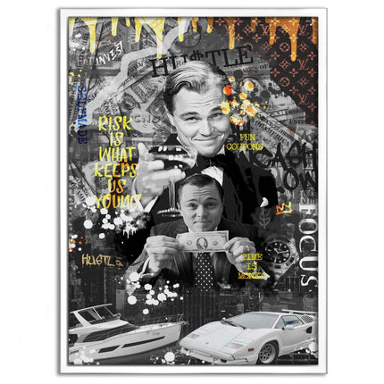 Risk is ... - Leinwandbild Motivation (Canvas) kaufen bei Linkreich – Jetzt entdecken!