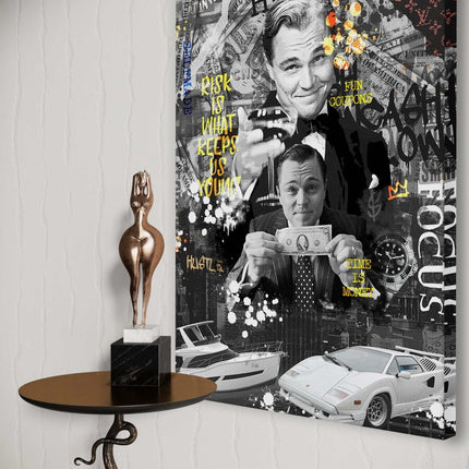 Risk is ... - Leinwandbild Motivation (Canvas) kaufen bei Linkreich – Jetzt entdecken!