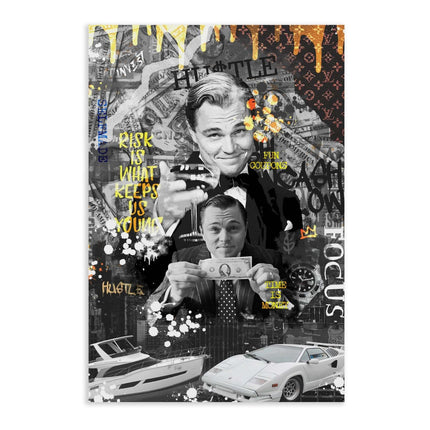 Risk is ... - Leinwandbild Motivation (Canvas) kaufen bei Linkreich – Jetzt entdecken!