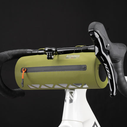 ROAD TO SKY 100 % Wasserdicht Lenkertasche 2L Grün (Fahrradtaschen) kaufen bei Linkreich – Jetzt entdecken!