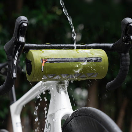 ROAD TO SKY 100 % Wasserdicht Lenkertasche 2L Grün (Fahrradtaschen) kaufen bei Linkreich – Jetzt entdecken!