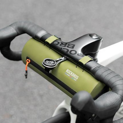 ROAD TO SKY 100 % Wasserdicht Lenkertasche 2L Grün (Fahrradtaschen) kaufen bei Linkreich – Jetzt entdecken!