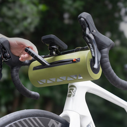 ROAD TO SKY 100 % Wasserdicht Lenkertasche 2L Grün (Fahrradtaschen) kaufen bei Linkreich – Jetzt entdecken!