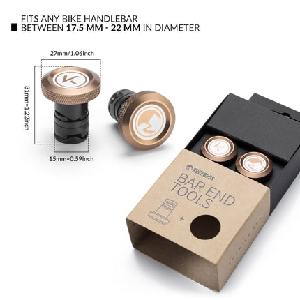 ROAD TO SKY Fahrrad 2 - teiliges Aluminium - Lenkerstopfen - Set (Werkzeuge) kaufen bei Linkreich – Jetzt entdecken!