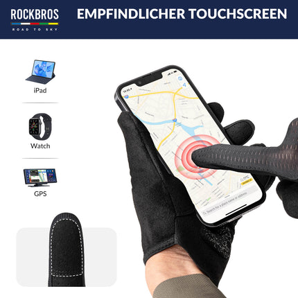 ROAD TO SKY Fahrradhandschuhe Atmungsaktiv mit Touchscreen Sommer/Frühling (Fahrradhandschuhe) kaufen bei Linkreich – Jetzt entdecken!