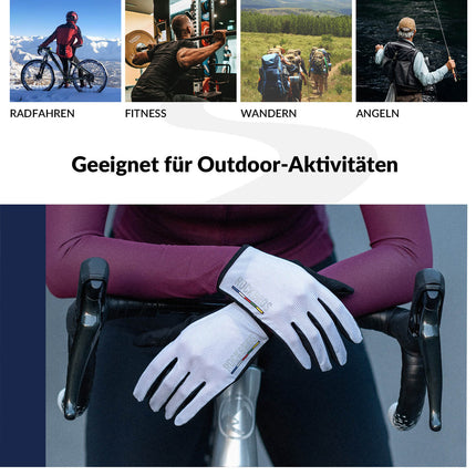 ROAD TO SKY Fahrradhandschuhe Atmungsaktiv mit Touchscreen Sommer/Frühling (Fahrradhandschuhe) kaufen bei Linkreich – Jetzt entdecken!