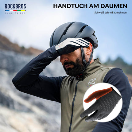 ROAD TO SKY Fahrradhandschuhe Atmungsaktiv mit Touchscreen Sommer/Frühling (Fahrradhandschuhe) kaufen bei Linkreich – Jetzt entdecken!