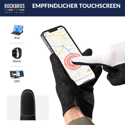 ROAD TO SKY Fahrradhandschuhe Atmungsaktiv mit Touchscreen Sommer/Frühling (Fahrradhandschuhe) kaufen bei Linkreich – Jetzt entdecken!