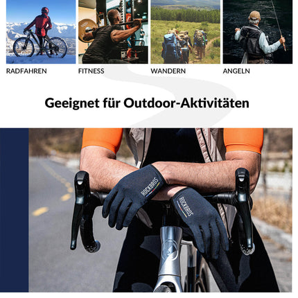 ROAD TO SKY Fahrradhandschuhe Atmungsaktiv mit Touchscreen Sommer/Frühling (Fahrradhandschuhe) kaufen bei Linkreich – Jetzt entdecken!