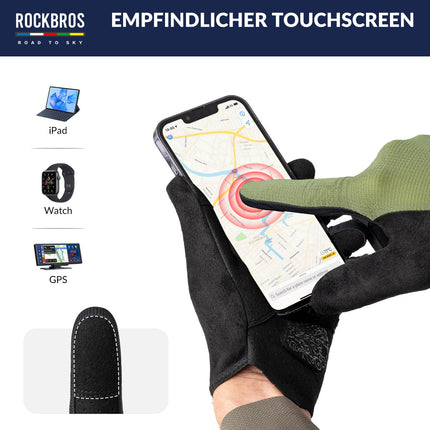 ROAD TO SKY Fahrradhandschuhe Atmungsaktiv mit Touchscreen Sommer/Frühling (Fahrradhandschuhe) kaufen bei Linkreich – Jetzt entdecken!
