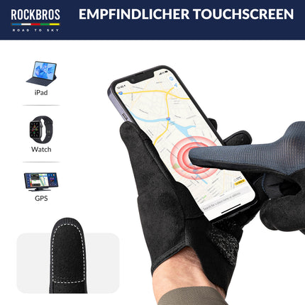 ROAD TO SKY Fahrradhandschuhe Atmungsaktiv mit Touchscreen Sommer/Frühling (Fahrradhandschuhe) kaufen bei Linkreich – Jetzt entdecken!