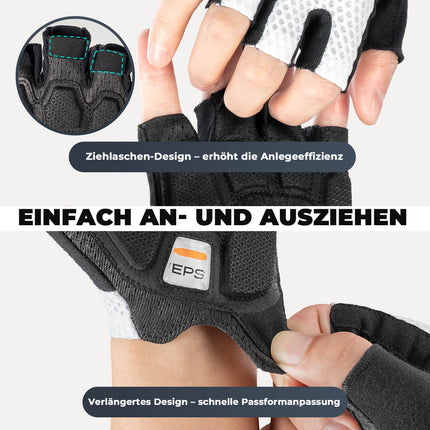 ROAD TO SKY Fahrradhandschuhe Halbfinger SBR Polsterung atmungsaktiv rutschfest (Fahrradhandschuhe) kaufen bei Linkreich – Jetzt entdecken!