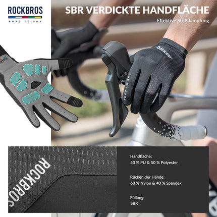 ROAD TO SKY Fahrradhandschuhe mit Touchscreen Atmungsaktiv Herren/Damen (Fahrradhandschuhe) kaufen bei Linkreich – Jetzt entdecken!