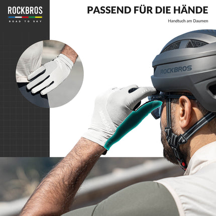 ROAD TO SKY Fahrradhandschuhe mit Touchscreen Atmungsaktiv Herren/Damen (Fahrradhandschuhe) kaufen bei Linkreich – Jetzt entdecken!
