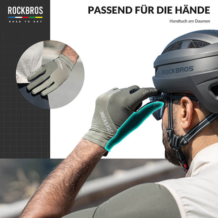 ROAD TO SKY Fahrradhandschuhe mit Touchscreen Atmungsaktiv Herren/Damen (Fahrradhandschuhe) kaufen bei Linkreich – Jetzt entdecken!