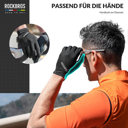 ROAD TO SKY Fahrradhandschuhe mit Touchscreen Atmungsaktiv Herren/Damen (Fahrradhandschuhe) kaufen bei Linkreich – Jetzt entdecken!