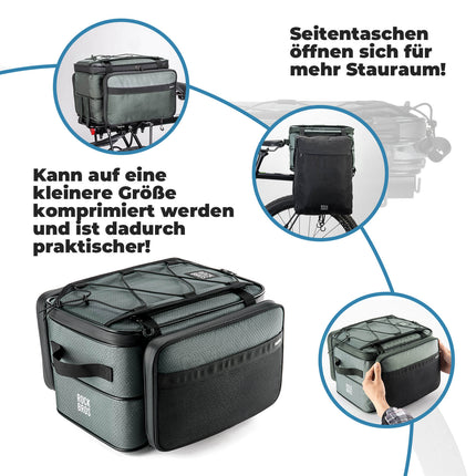 ROAD TO SKY Gepäckträgertasche Komprimierbar (Fahrradtaschen) kaufen bei Linkreich – Jetzt entdecken!