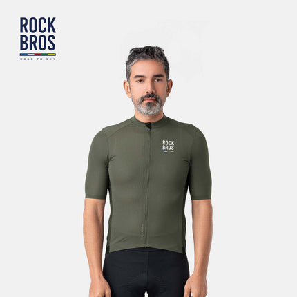 ROAD TO SKY Herren Kurzarm-Radtrikot Fahrrad Jersey für MTB & Rennrad