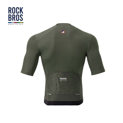 ROAD TO SKY Herren Kurzarm-Radtrikot Fahrrad Jersey für MTB & Rennrad