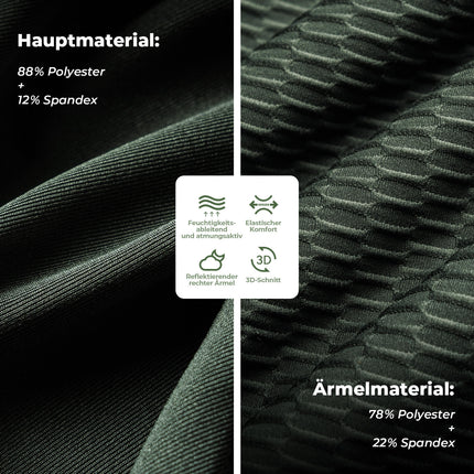 ROAD TO SKY Herren Kurzarm Radtrikot Jersey für MTB & Rennrad Grün (Fahrradtrikot) kaufen bei Linkreich – Jetzt entdecken!