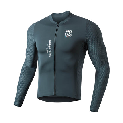 ROAD TO SKY Herren Langarm - Radtrikot Jersey für MTB & Rennrad (Fahrradtrikot) kaufen bei Linkreich – Jetzt entdecken!
