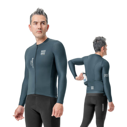 ROAD TO SKY Herren Langarm - Radtrikot Jersey für MTB & Rennrad (Fahrradtrikot) kaufen bei Linkreich – Jetzt entdecken!