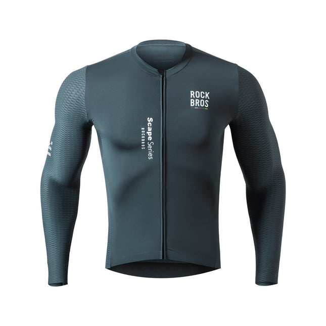 ROAD TO SKY Herren Langarm - Radtrikot Jersey für MTB & Rennrad (Fahrradtrikot) kaufen bei Linkreich – Jetzt entdecken!