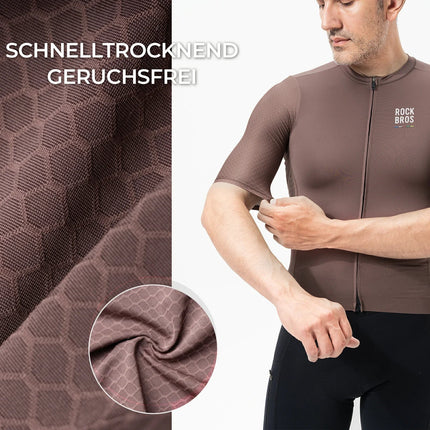 ROAD TO SKY Herren Radtrikot Kurzarm mit Taschen (Fahrradtrikot) kaufen bei Linkreich – Jetzt entdecken!