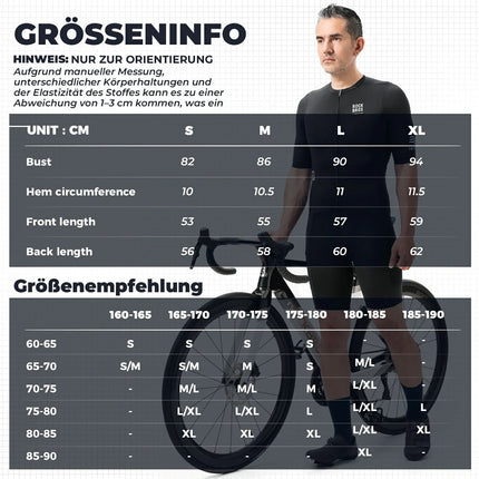 ROAD TO SKY Herren Radtrikot Kurzarm mit Taschen (Fahrradtrikot) kaufen bei Linkreich – Jetzt entdecken!
