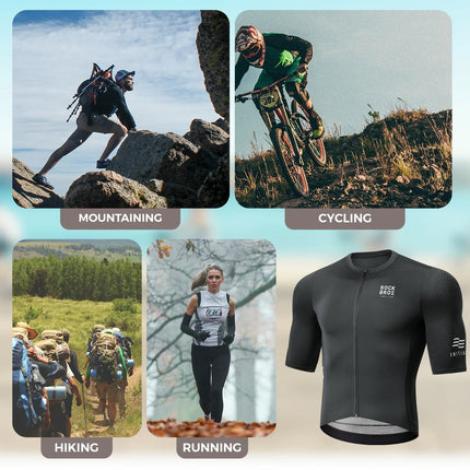 ROAD TO SKY Herren Radtrikot Kurzarm mit Taschen (Fahrradtrikot) kaufen bei Linkreich – Jetzt entdecken!